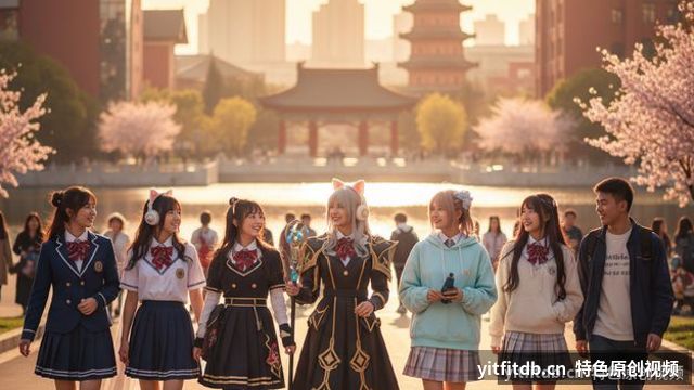 00后校园穿搭｜JK制服与cosplay融合 - 海角网特色原创视频视频教程